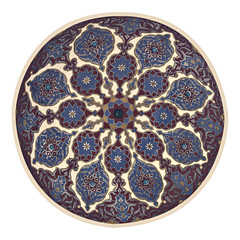 Mosque ceiling art