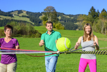 Balltransport-Spiel