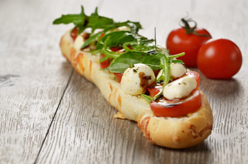 Caprese sandwich