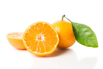 Orange fruit isolated