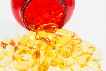 Omega 3 fish oil capsules