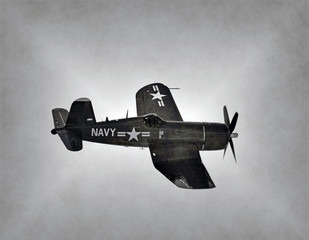 World War 2 Navy airplane