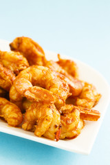 Piri piri shrimps
