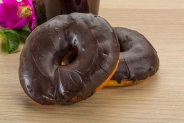 Chocolate donuts