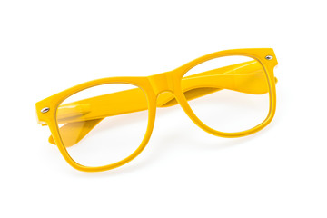 Colorful Eyeglasses isolated on white
