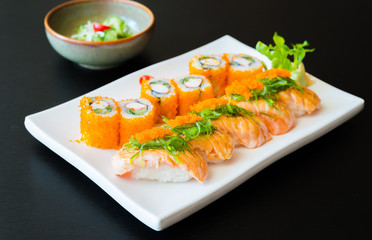 Salmon sushi