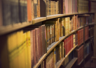 book store with antique books