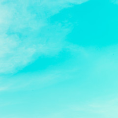 Fototapeta na wymiar Vintage cloud on blue sky