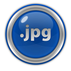 .jpg circular icon on white background