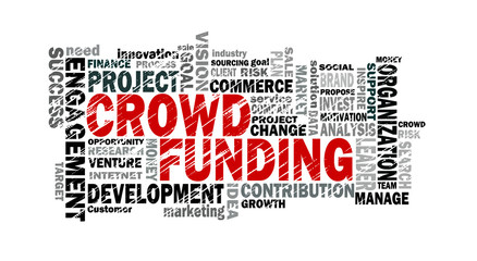 crowd funding word cloud