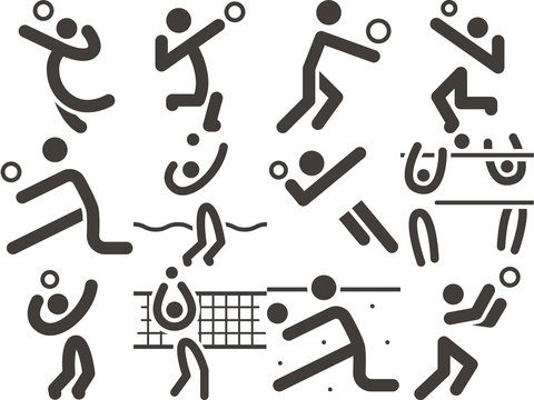 volleiball icons