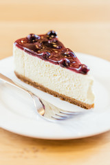Blueberry cheese cake