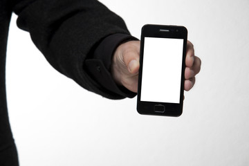 Smartphone With White Screen