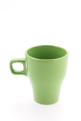 Coffee mug isolated on white