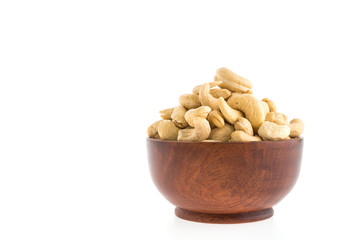 cashew bowl isolated