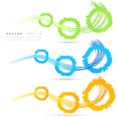 InterfaceVector abstract background design.