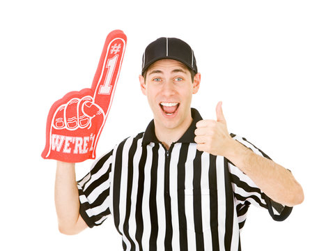 Referee: Ref Gives the Thumbs Up