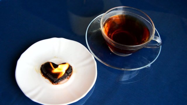 Boiling Chocolate Heart