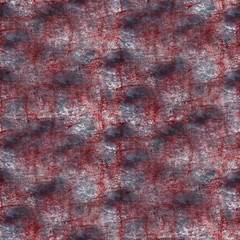 abstract Red, dark blue drawing stroke ink watercolor