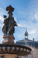 Obraz premium Bordeauxe, Place de la Bourse