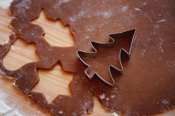 Gingerbread. The Christmas cookies