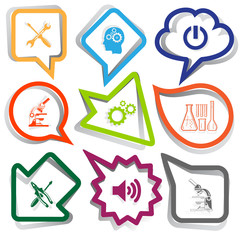 screwdriver and spanner, human brain, switch element, lab micros