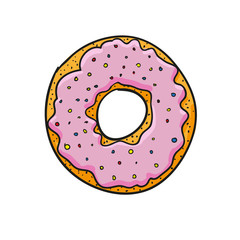 donut. vector illustration