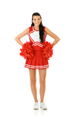 Cheerleader: Cute Teen Cheerleader