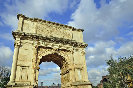 Roma i Fori Imperiali - Arco di Tito