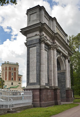 Obraz premium Pushkin. Catherine Park. Orlov (Gatchinskiye) Gate