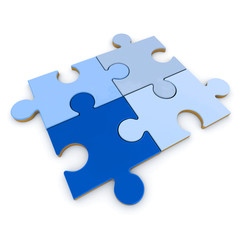 Fototapeta premium Puzzle
