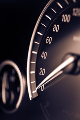 Fototapeta premium Speedometer detail