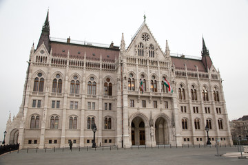 Fototapeta premium Hungarian Parliament from side