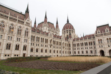 Fototapeta na wymiar Hungarian Parliament back side