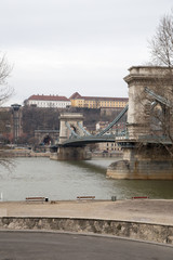 Obraz premium Chain Bridge, Budapest