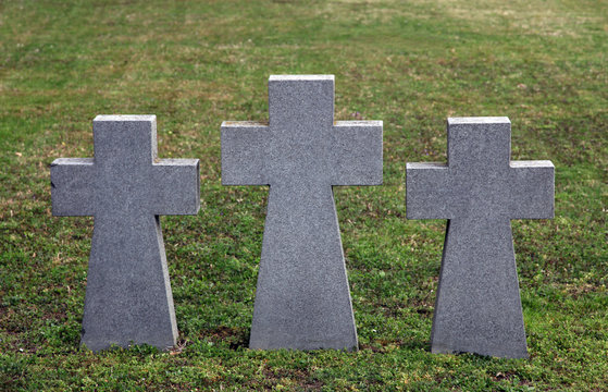 German Military Graves, Mirogoj graveyard in Zagreb,Croatia