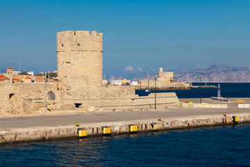 Coast of Rhodes Greece