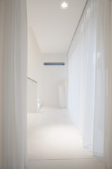 White space inside elegant residence