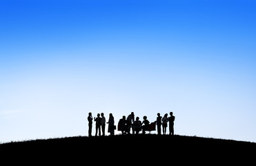 Business Collaboration Colleague Occupation Partnership Teamwork