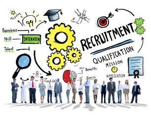 Diversity Business People Recruitment Profession Concept
