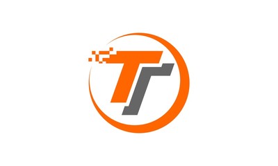 T Letter Logo Vector Design Template