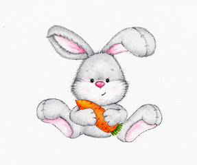 Funny rabbit - 76134707