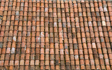 Naklejka premium Traditional Georgian roof tile