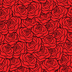 red rose background