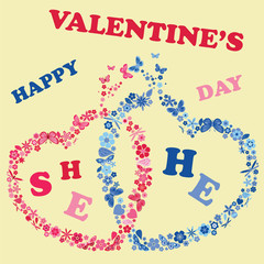 Valentine's day invitations design