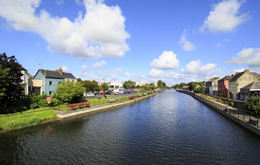 Fototapeta na wymiar Kilkenny on the River Nore.