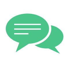 Vector Speech Bubble Communications Online Messaging Concept