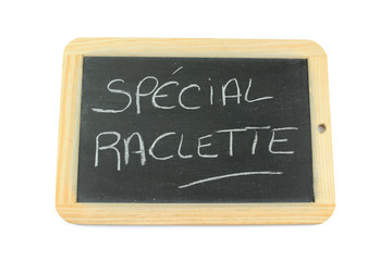 Obraz premium ardoise soirée raclette