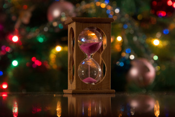 hourglass for the new year