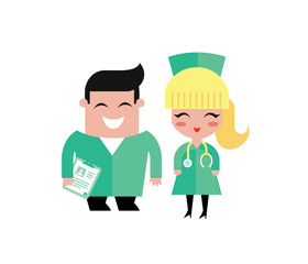 doctors illustration